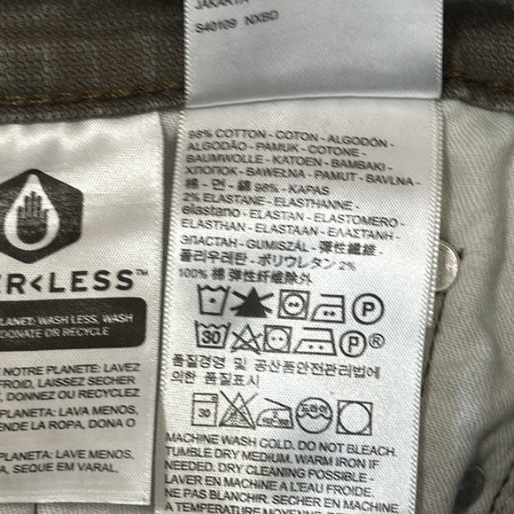 Levi's 511 Slim Fit Tapered Jeans Men's 30 Light Olive Inseam 30.5" - Picture 8 of 10